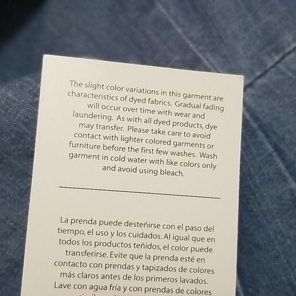 NWT MICHAEL Michael Kors Blue Chambray Rom… - Picture 8 of 8